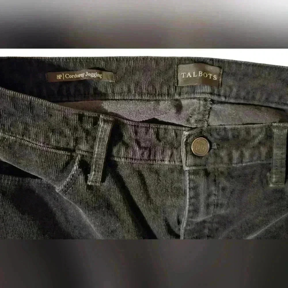 Talbots Stretch Corduroy Jeggings SIZE 8P - Picture 8 of 10